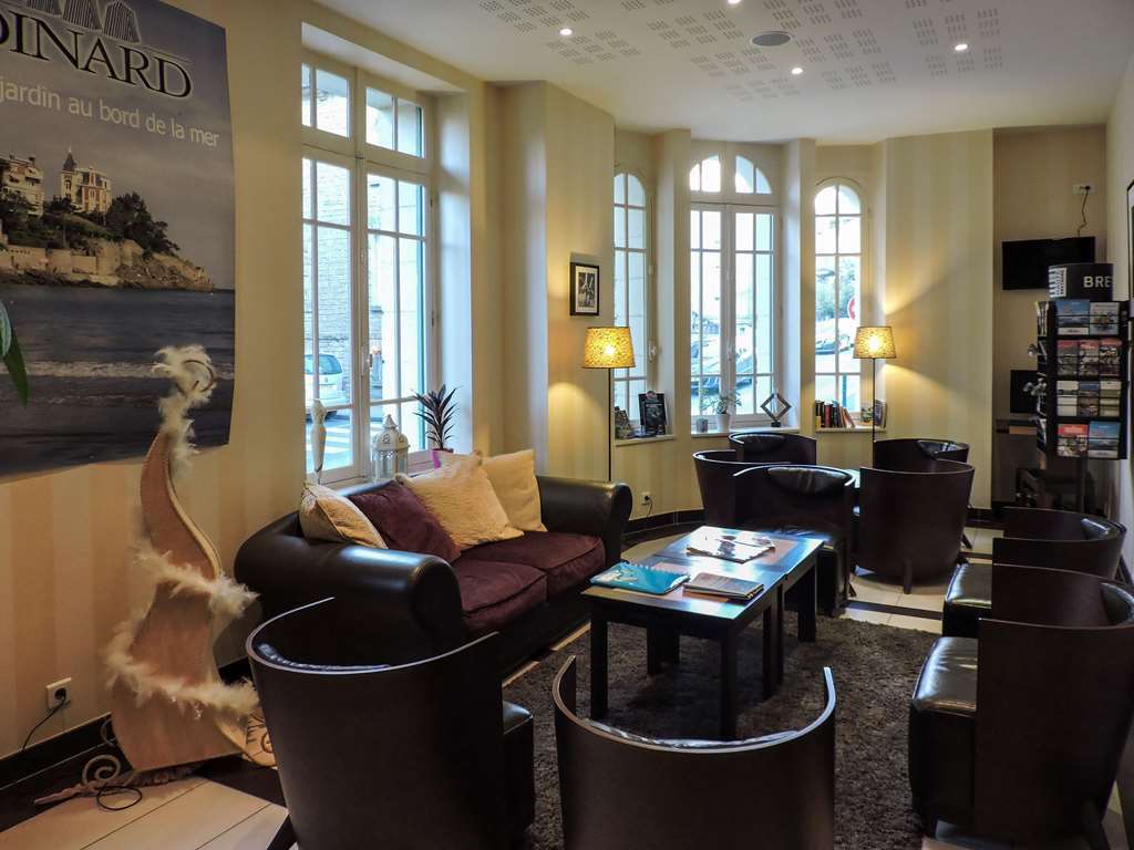 Hotel Balmoral Динард Ресторант снимка